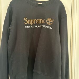 Timberland Black Crewneck Sweater
